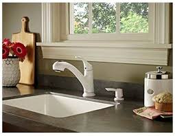 pfister shelton white 1 handle deck