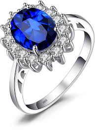 Check spelling or type a new query. Amazon Com Jewelrypalace Princess Diana Kate Middleton Class Gemstone Birthstone Sapphire Emerald Halo Statement Engagement Rings For Women Anniversary 14k Gold Plated 925 Sterling Silver Promise Rings For Her Everything Else