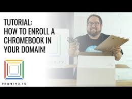 Tutorial How To Enroll A Chromebook In Your Domain Youtube