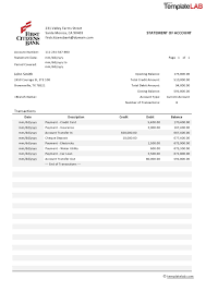 If you are often close to the maximum balance, it may be time to put your money to work and deposit it in an account that yields interest, such as a savings account, a cd, or a money market account. 35 Editable Bank Statement Templates Free á… Templatelab