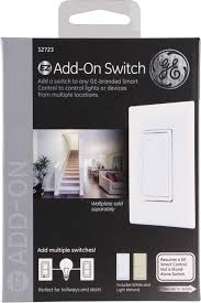 Ge Addon Switch Only For Ge Zwave Ge Zigbee And Ge Bluetooth Wireless Smart Lighting Controls Not A Standalone Switch In Smart Lighting Zigbee Works With Alexa