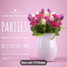 Booking April Scentsy Parties Scentsy Scentsy Party Selling Scentsy