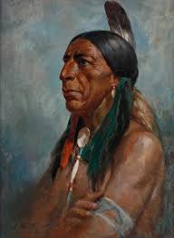 Portrait of a Indian Brave