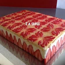 Fraisier A La Creme Diplomate 7 A Table Recette Gateau Fruit Recette Framboise Gateaux Et Desserts