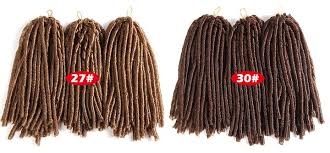 To make sure that you get the hairstyle that you will look great in, go through some of the celebrities with the same hair texture and face shape as you. Soft Dreadlocks Crochet Braids 14 Inches Synthetic Braiding Hair 30 Roots Crochet Hair Extensions 30 14 Inch