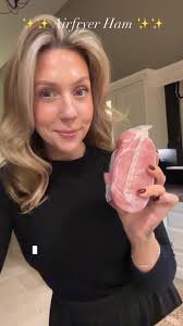 Delicious Air Fryer Ham Recipe by MrsDillonsKitchen