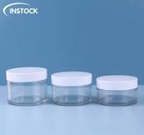 Cosmetic Cream Jar 80ml 100ml 120ml Transparent Custom Cream Container for  Personal Skin Care Facial Pet Plastic Bottle