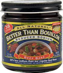 Superior touch better than bouillon beef base 8oz. Better Than Bouillon Beef Base Reduced Sodium 8 Oz Vitacost