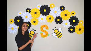 This confetti is an exclusive creation of happy sweet design and. Bee Birthday Party Honey Bee Birthday Party Ideas Birthday Decoration Ideas At Home Youtube