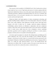 The printing presses and publications act 1984 (malay: T3 1 0 Introduction The Existence Of Law According To Citation Hor10 L 1033 Defines There Are Three Senses Which Are Law As A Set Of Legal Rules Course Hero