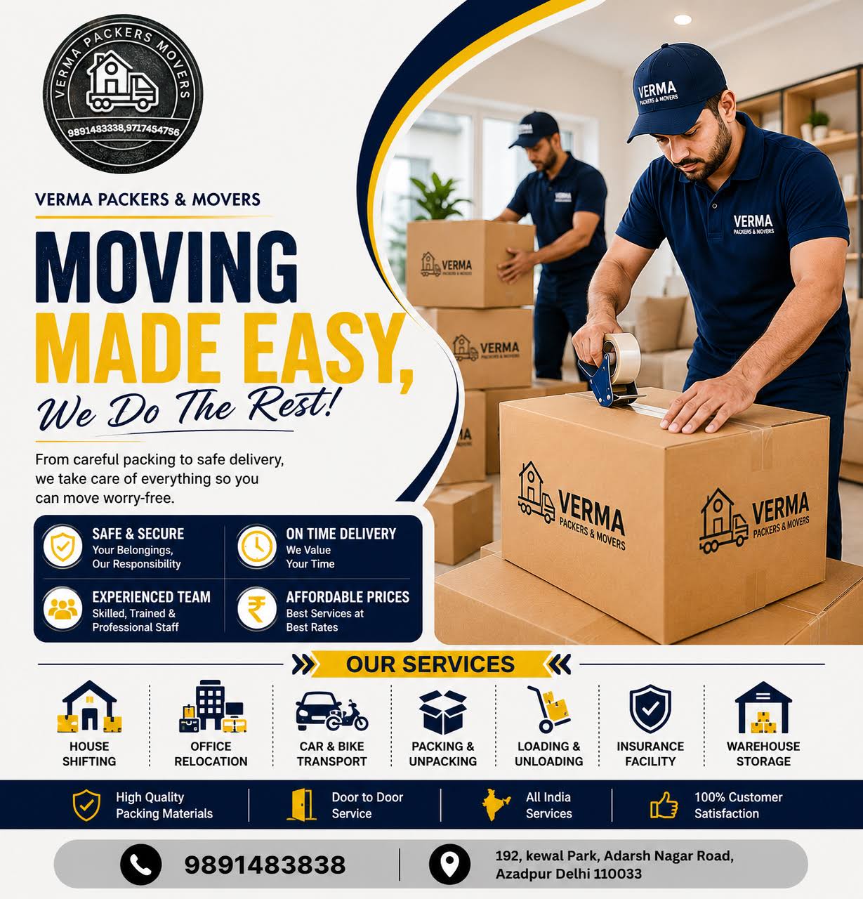 Movers and Packers Delhi product image