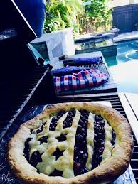 This homemade pie crust recipe is tender, buttery and flaky. Grill Baked Blueberry Pie July 4th Recipe Delicious Table