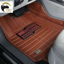 Car Leather Floor Mats Auto Foot Rugs Set Pu Easy Cleaning For Alfa Romeo Boxster Cayenne Cayman Bentley Arnage F Car Floor Mats Interior Accessories Rug Sets