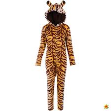 Damen Kostum Tiger Indira Tigerkostum Kostume Damen Gelbes Fell