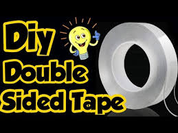 How to make quick and easy cards with double sided tape and wow embossing powder, sparkles and fab foil. Homemade Double Sided Tape How To Make Double Sided Tape At Home Easy Make Double Sided Clear Tape Youtube