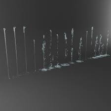 Water Jet Exterior Fountains Pack 3d Model In 2020 Water Jet Fountains 3d Model