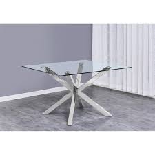 This stylish table uses floor glides to protect. Sviestas Naujoji Zelandija NumylÄ—tinis Glass Table Legs Yenanchen Com