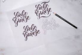 Letter Lovers Papier Liebe Zu Gast Im Lettering Interview Stempel Selbst Gestalten Lettering Schone Schreibschrift