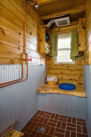 Incredible Mitchcraft Tiny Home Built On An 18 Trailer That Will Amaze You Tiny House Bathroom Tiny Bathrooms Tiny House Swoon