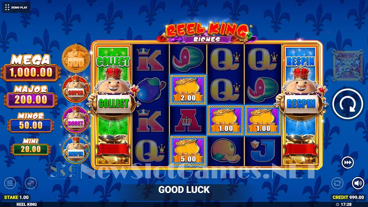 Reel King Riches Slot Review & Demo by Blueprint Gaming - Play Free Online