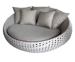 Hanging outdoor chaise lounge with umbrella: Tf Round Lounge Chair From Gardenside Wicker Lounge Chair Lounge Chair Outdoor Outdoor Cushions And Pillows