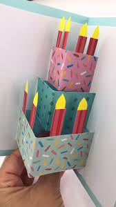 Birthday Card Ideas For Kids Easy Easy Pop Up Birthday Card Diy Red Ted Art Make Crafting With Kids Easy Fun Video Video Birthday Cards Diy Birthday Card Craft Simple Birthday Cards