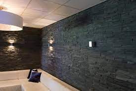 Ardesia Nera Slate Wall Cladding Stone Wall Cladding Tile Cladding Slate Interior Wall