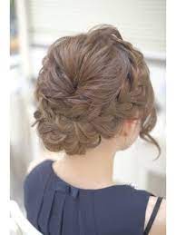 くしゅっと編み込みアップ ヘアセット メイク専門店 risa 恵比寿 リサ をご紹介 2019年冬の最新ヘアスタイルを300万点以上掲載 ミディアム ショート ボブなど豊富な条件でヘアスタイル 髪型 アレンジをチェック 黒髪 ヘアアレンジ 成人式 ヘアスタイル