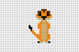 Timon Pixel Art Pixel Art Lego Art Pixel Art Design