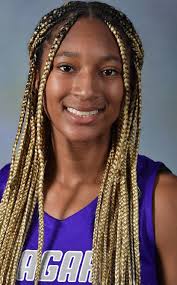 1 PURPLE EAGLES WOMEN'S BASKETBALL ANGEL PARKER AALIYAH PARKER
