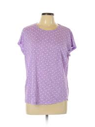 Details About Avon Women Purple Short Sleeve T Shirt 1x Plus