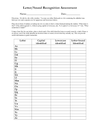 List of all 26 letters in the english alphabet with names (words), pronunciation, number, capital and small letters from a to z. Letter Sound Recognition Assessment Name Date