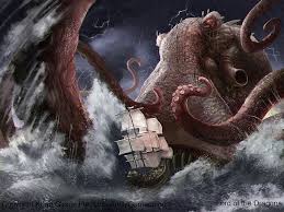 Glaucus fell in love with the beautiful scylla and wanted her for his wife, but but she was frightened. Octopus Kraken Mythology Novocom Top