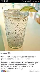 Pin De Ana Landaverde Trujillo En Food Drinks Chia Para Adelgazar Chia Y Limon Te Para Bajar De Peso