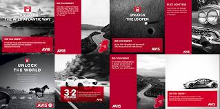 Avis are currently offering great deals in ireland and in many other countries worldwide. Avis Car Rental Graphic Design Third Mind Design