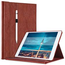 Benuo Portfolio Case For Ipad Pro 12 9 Cover Brief Leather Case With Pencil Holder For Apple Pencil Invisible Stand Wake Cas Ipad Pro 12 Ipad Pro 12 9 Ipad Pro