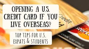 Check spelling or type a new query. Can You Open A Us Credit Card If You Live Overseas Tips For Expats Students Residents Abroad Youtube