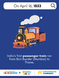 passenger train ran between Bombay ...