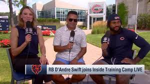 Bears RB D'Andre Swift joins 'Inside Training Camp Live' to outline 