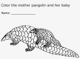 Like puppies, bunnies, babies, and so on. Pangolin Mother And Baby Coloring Page Line Art Transparent Png 1280x989 Free Download On Nicepng