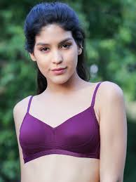 Shop Purple Everyday Cotton Bra In Enamor Online India