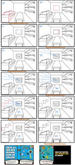 This lesson focuses on the subjects of perspective and vanishing points. How To Draw A Room In 1 Point Perspective Easy Step By Step Drawing Tutorial How To Draw Step By Step Drawing Tutorials