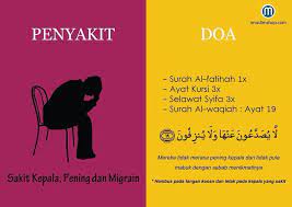 Sakit Kepala Pening Dan Migraine Doa Sakit Kepala Sembahyang