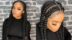 I hope this is an easy to follow demonstration of you. How To Jumbo Tribal Braids Pop Smoke Inspired W Clean Therapy Braiding Hair Youtube