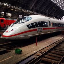 Ice Train Germany Ice Inter City Express Train Model Railroad Railroad Tracks