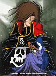 Uchuu Kaizoku Captain Herlock Anime Space Pirate Captain Harlock Japanese Cartoon