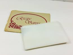 Current Recipe Card Saver Plastic Sleeves Set Of 60 In Etsy Recipe Cards Savers Food Saver