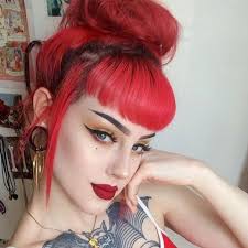 She's got ruby red lips blonde hair blue eyes. 17 Popular Red Hair Colour Shades Ideas Tips Price Attack