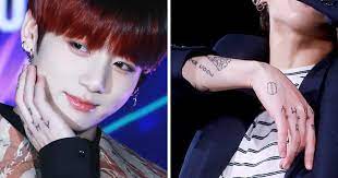 Bts S Agency Big Hit Entertainment Is Teaming Up With The Dry Temporary Tattoo Brand Instant Tattoo To Launch A Collection Of Bts Big Hit Bts Temporary Tattoos