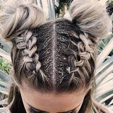 Glitter The Perfect Disguise For Second Day Hair Hair Hairstyle Hairstylist Hairgoals Haircut Haircolor D Second Day Hairstyles Hair Styles Rave Hair